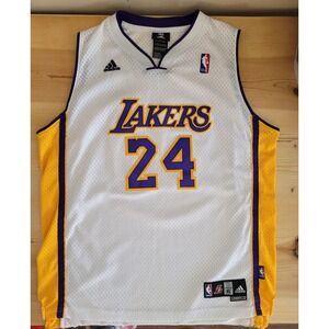 Kobe Bryant #24 Adidas Swingman NBA Los Angeles Lakers Jersey Mens XL Length + 2
